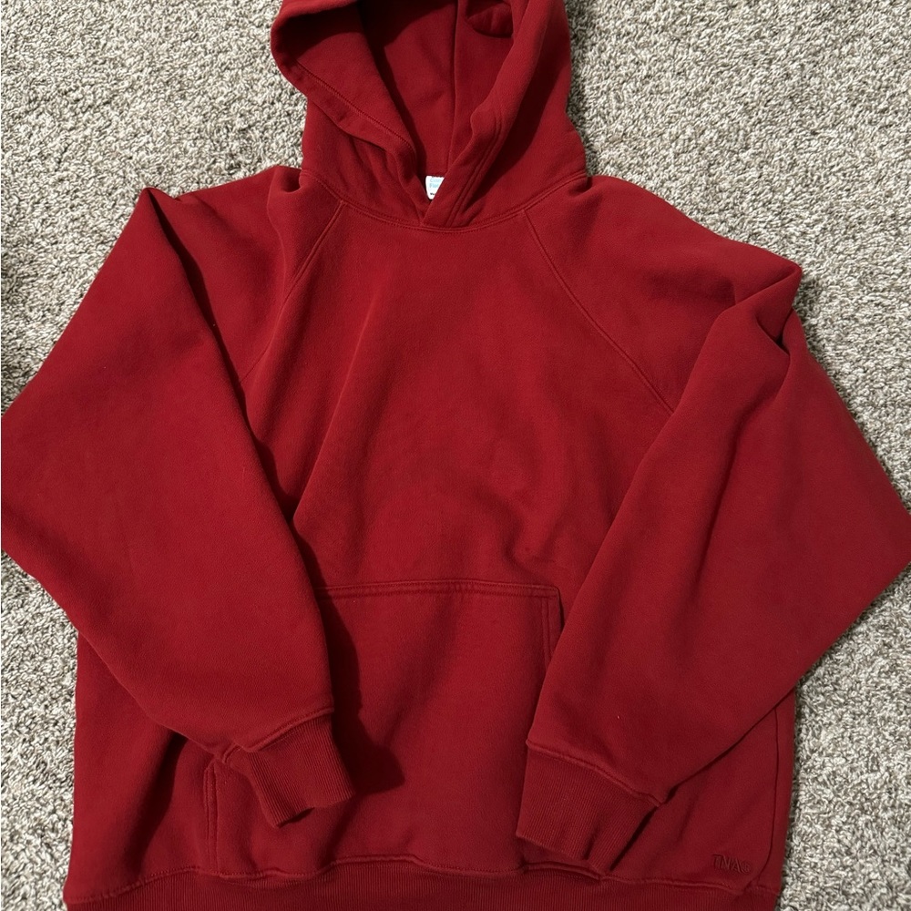 Red TNA mega hoodie